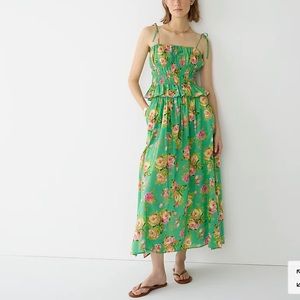 J. Crew garden floral tank and skirt set, size large